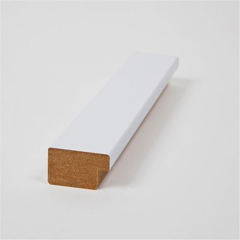 إطار صورة أسود ArtToFrames مقاس 27 × 27 بوصة، إطار ملصق MDF مخصص مقاس 1.25 بوصة أسود ناعم، رائع للفنون أو الصور الخاصة بك - يأتي مع أكريليك اقتصادي in Kuwait