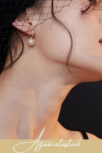 Earrings For Women Sterling Silver 925 Elegant Design Jewelry Hypoallergenic Women's Earrings in Saudi Arabia