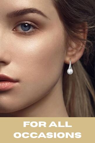 Earrings For Women Sterling Silver 925 Elegant Design Jewelry Hypoallergenic Women's Earrings in Saudi Arabia