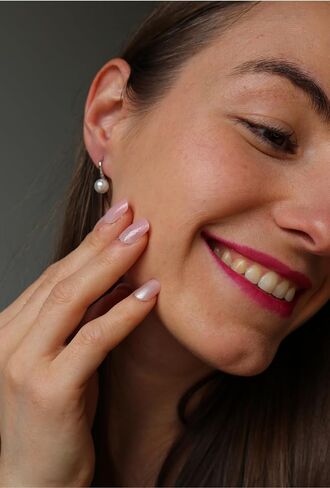 Earrings For Women Sterling Silver 925 Elegant Design Jewelry Hypoallergenic Women's Earrings in Saudi Arabia