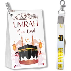 20 بطاقات Umrah Dua ، خطوة بخطوة دليل UMRAH DUAS ، بطاقات UMRAH Flashcles ، بطاقات الهدايا UMRAH Mubarak ، هدية العمرة ، صلوات العمرة والدعاءات ، بطاقات الصلاة ، الدوا الإسلامية ، DUA تذكير بطاقات DUA in Kuwait