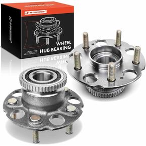 A-Premium 2 x Rear Wheel Bearing and Hub Assembly with ABS Ring & 5-Lug Compatible with Honda Odyssey 1999-2004 & Isuzu Oasis 1999 in Kuwait