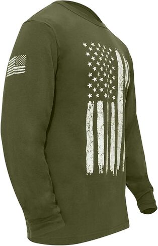 Rothco US Flag Long Sleeve T-Shirt in Saudi Arabia