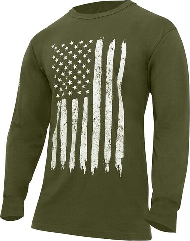 Rothco US Flag Long Sleeve T-Shirt in Saudi Arabia