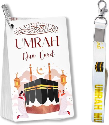 20 بطاقات Umrah Dua ، خطوة بخطوة دليل UMRAH DUAS ، بطاقات UMRAH Flashcles ، بطاقات الهدايا UMRAH Mubarak ، هدية العمرة ، صلوات العمرة والدعاءات ، بطاقات الصلاة ، الدوا الإسلامية ، DUA تذكير بطاقات DUA in Kuwait