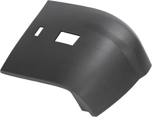HECASA Rear Bumper End Cap Compatible with 2010-2013 Ford Transit Connect (XL, XLT/XLT Premium) FO1105133 FO1104133 9T1Z17F774CA 9T1Z17F774CB Pair PP Plastic Black Replacement Only in Saudi Arabia