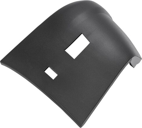 HECASA Rear Bumper End Cap Compatible with 2010-2013 Ford Transit Connect (XL, XLT/XLT Premium) FO1105133 FO1104133 9T1Z17F774CA 9T1Z17F774CB Pair PP Plastic Black Replacement Only in Saudi Arabia