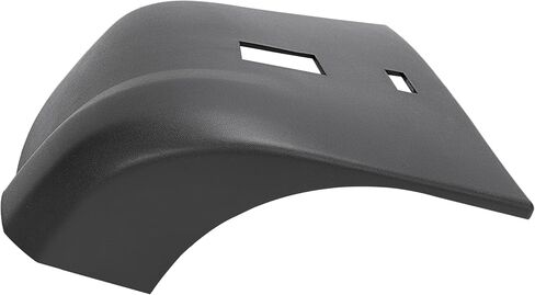 HECASA Rear Bumper End Cap Compatible with 2010-2013 Ford Transit Connect (XL, XLT/XLT Premium) FO1105133 FO1104133 9T1Z17F774CA 9T1Z17F774CB Pair PP Plastic Black Replacement Only in Saudi Arabia
