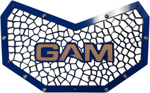 شواية أمامية GAM لسيارة Can Am Maverick X3 2017-2021 جميع واقيات الرادياتير أزرق/أحمر/برتقالي (أحمر) in Kuwait