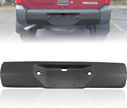CarPartsDepot المصد الخلفي وجه بار يناسب نيسان Xterra 2000-2004 رمادي فولاذ مع فتحات وسادة الخطوة H50107Z020 341-36559-20 NI1102137 in Kuwait