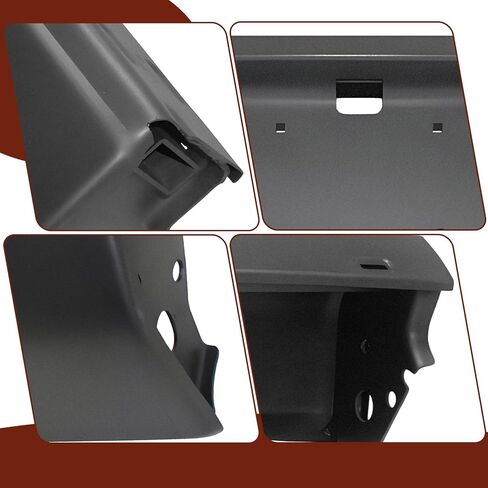 CarPartsDepot المصد الخلفي وجه بار يناسب نيسان Xterra 2000-2004 رمادي فولاذ مع فتحات وسادة الخطوة H50107Z020 341-36559-20 NI1102137 in Kuwait
