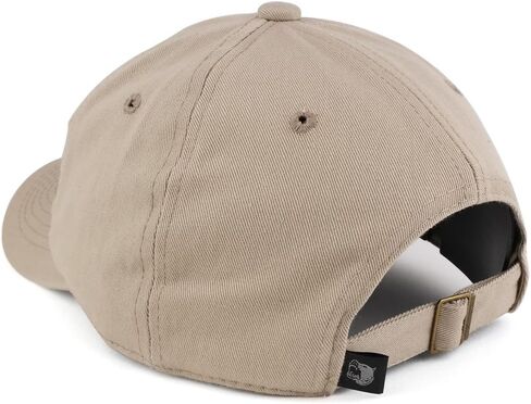 Trendy Apparel Shop U.S. American Flag Embroidered Cotton Adjustable Baseball Cap in Saudi Arabia