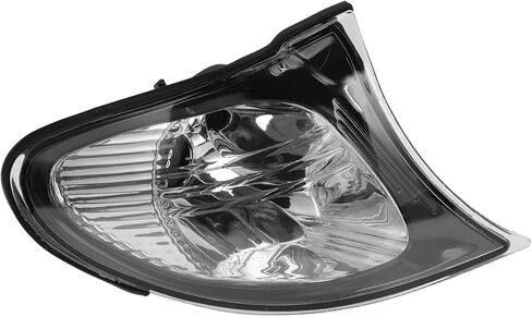الجانب الأيمن غطاء إشارة الزاوية رقم 63137165860 مصباح ضوء الزاوية عدسة لسيارات BMW 3 Series 2002-2005 بلاستيك شفاف مقاوم للماء in Kuwait
