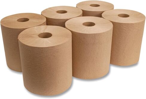 Boardwalk BWK17GREEN 8 in. x 800 ft. 1-Ply Green Universal Roll Towels - Natural White (6 Rolls/Carton) in Saudi Arabia