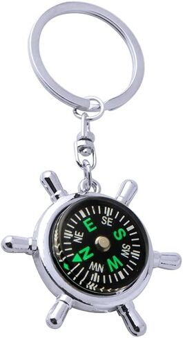 Creative Rudder Compass Style Keychain in Saudi Arabia