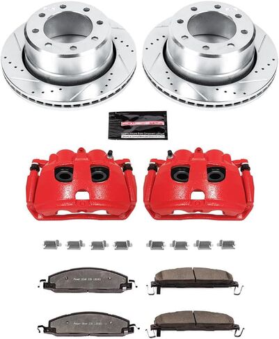 Power Stop KC5487-36 Brake Kit with Caliper (Rear Truck and Tow) in Saudi Arabia