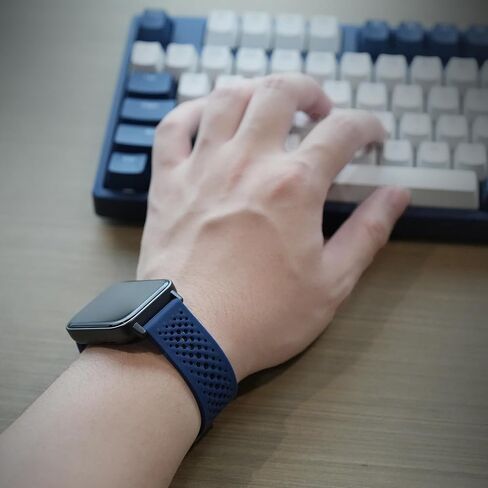 Compatible with Casio MDV106 Bands, 22mm Quick Release Sports Silicone Band Strap Replacement Wristband Compatible with Casio MDV106-1AV / MTP-VD01 Watch in Saudi Arabia