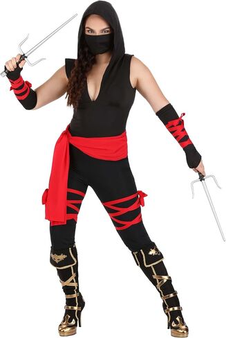 Leg Avenue Women's 5 Piece Deadly Ninja Costume in Saudi Arabia