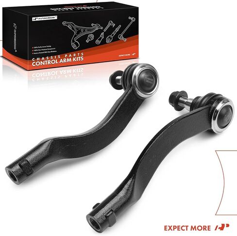 A-Premium 2 × أطراف قضيب ربط خارجي أمامي، متوافق مع Audi TT 2008-2009، TT RS Quattro 2012-2013، TTS Quattro 2009-2015 in Saudi Arabia