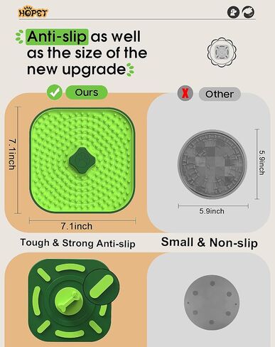 Lick Mats for Dogs, Dog Cage Training Licking Mat for Dogs, Multipurpose Lick Pads for Boredom and Reduce Dog Anxiety, Slow Feeding Pads for Dogs and Cats, in Kuwait