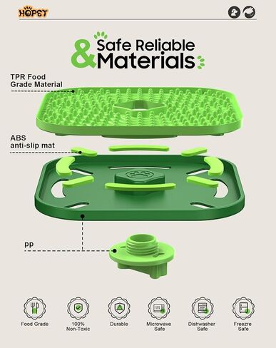 Lick Mats for Dogs, Dog Cage Training Licking Mat for Dogs, Multipurpose Lick Pads for Boredom and Reduce Dog Anxiety, Slow Feeding Pads for Dogs and Cats, in Kuwait