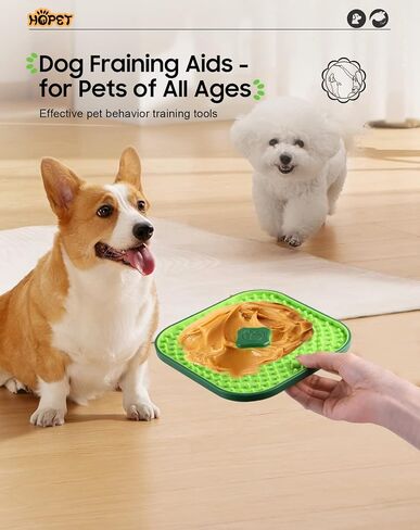 Lick Mats for Dogs, Dog Cage Training Licking Mat for Dogs, Multipurpose Lick Pads for Boredom and Reduce Dog Anxiety, Slow Feeding Pads for Dogs and Cats, in Kuwait