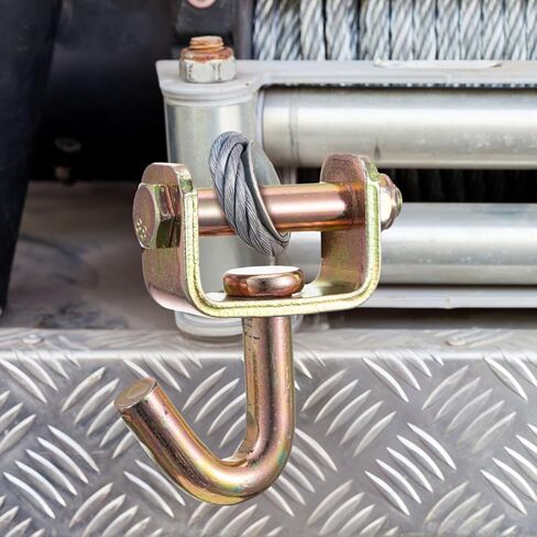 LEIFIDE 10 Pcs 2" Swivel J Tow Hooks, Ratchet Straps Finger J-Hooks Idler Fitting with 2" Slot for Car Hauler Straps Tie Down Cargo in Trucks, Trailers in Saudi Arabia