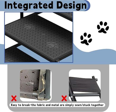 Dog Stairs for Car,Dog Steps for Car with Upgraded Load-Bearing Capacity,Dogs Stairs for Large Dogs,Pet Steps in Kuwait