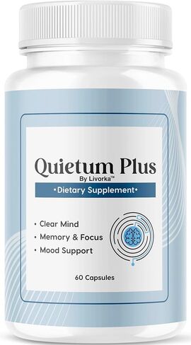 (عبوتان) Quietum Plus - تركيبة المكملات المتقدمة الرسمية Quietum Plus، مراجعات Quietum Plus الأصلية، تركيبة QuietumPlus الطبيعية المتقدمة بالكامل للأذن الصحية، 120 كبسولة لمدة شهرين in Kuwait