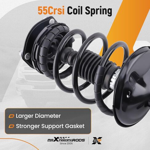 maXpeedingrods Front Struts for Toyota Camry/Lexus ES330 2002-2003, 171490 171491 Shock Absorbers Complete Struts with Coil Spring Assembly 2332368R 2332368L 2Pcs in Saudi Arabia