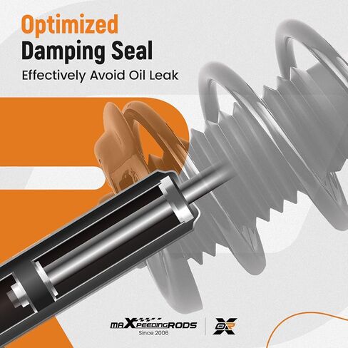 maXpeedingrods Front Struts for Toyota Camry/Lexus ES330 2002-2003, 171490 171491 Shock Absorbers Complete Struts with Coil Spring Assembly 2332368R 2332368L 2Pcs in Saudi Arabia