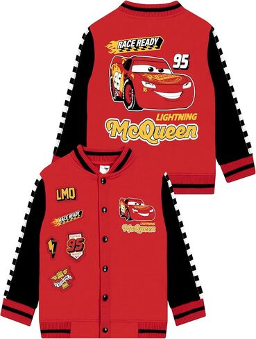 Disney Cars Boys Jacket, Lightning McQueen Jacket, Lightning McQueen Bomber Jackets For Boys in Saudi Arabia