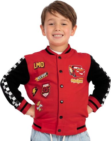 Disney Cars Boys Jacket, Lightning McQueen Jacket, Lightning McQueen Bomber Jackets For Boys in Saudi Arabia