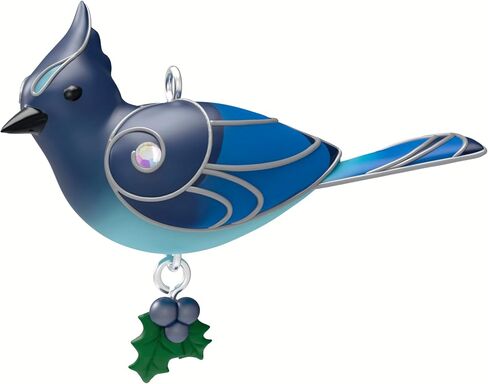 Hallmark Keepsake Christmas Ornament 2025, The Beauty of Birds Blackburnian Warbler, Gifts for Nature Lovers in Saudi Arabia