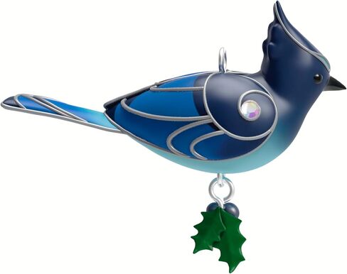 Hallmark Keepsake Christmas Ornament 2025, The Beauty of Birds Blackburnian Warbler, Gifts for Nature Lovers in Saudi Arabia