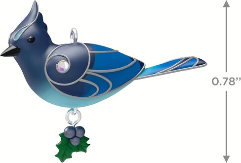 Hallmark Keepsake Christmas Ornament 2025, The Beauty of Birds Blackburnian Warbler, Gifts for Nature Lovers in Saudi Arabia