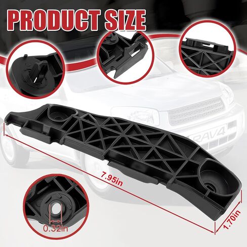 المصد الأمامي دعم قوس التجنيب لتويوتا RAV4 2006-2012، يستبدل 52535-0R010، 52536-0R010 in Kuwait