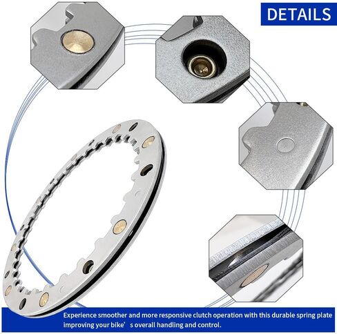 Clutch Friction Plate & Clutch spring plate Kit Compatible with Sportster 883 1200 1991-2020 Iron 883 1200 2010-2022 OEM# 37977-90 37911-90 37913-90 in Saudi Arabia