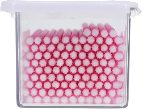Bendable Micro Applicator, Fine Tip, Disposable, Bendable Neck for Precision Application - Latex-Free Microbrush Swabs for Dental, Medical, and Cosmetic Use - Green, Pack of 1 in Kuwait