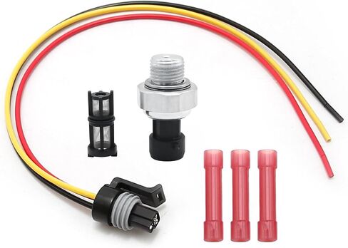 12677836 Engine Oil Pressure Sensor with Filter Replacement for Buick Allure 5.3L 2008 Replacement for Cadillac Escalade 2002-08 Replacement for Chevy Silverado 1500 2500 12559798 12562230 in Saudi Arabia