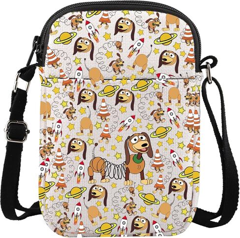 G2TUP Cartoon Dog Crossbody Bag Cartoon Dog Lover Gifts Cartoon Movie Shoulder Bag in Saudi Arabia