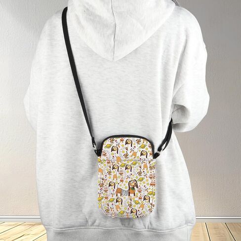 G2TUP Cartoon Dog Crossbody Bag Cartoon Dog Lover Gifts Cartoon Movie Shoulder Bag in Saudi Arabia