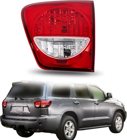 Silscvtt RH Rear Brake Inner Tail Light Assembly Replacement for Toyota Sequoia 2008-2017 Tail Light Right Side 81580-0C030 in Saudi Arabia