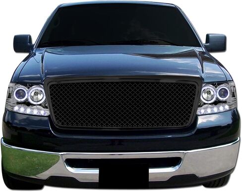 Armordillo Mesh Style Front Grille|Compatible With 2004-2008 Ford F150|8721223|Matte Black|Front Hood Bumper Grille in Saudi Arabia
