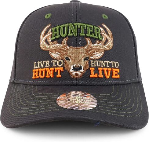 Trendy Apparel Shop Hunting Fishing Embroidered Adjustable Baseball Cap in Kuwait