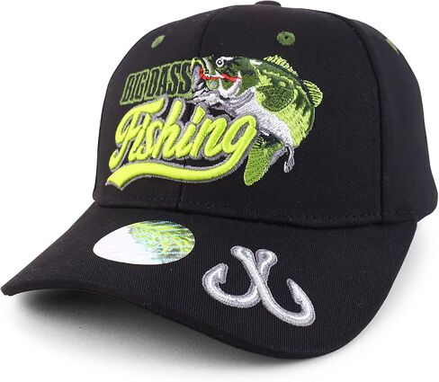 Trendy Apparel Shop Hunting Fishing Embroidered Adjustable Baseball Cap in Kuwait