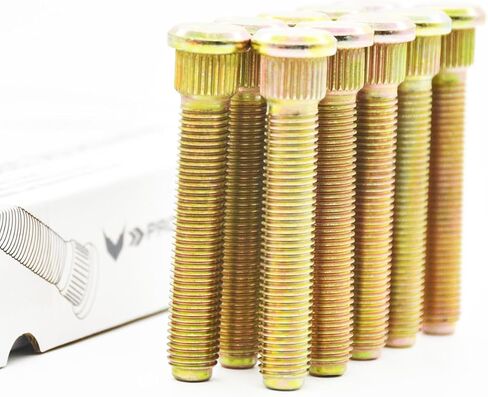 Project Innovation 71mm Total Length Long Extended Wheel Lug Studs Wheel Lug Bolts Compatible with niss 300ZX (Front Hub Only) m12x1.25x71 Year 1990-1996 1 Set (Pack of 10pcs) in Saudi Arabia