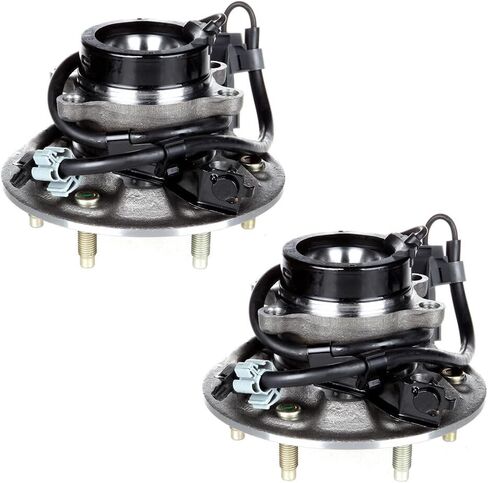 ECCPP 2pcs Front Wheel Hub Bearing Assembly 515104 for Chevrolet Colorado 2004-2008 2WD, Z85 CHASSIS,for GMC Canyon 2004-2005 2WD, Z85 SL, Z85 SLE,for GMC Canyon 2006-2008 2WD, Z85 W/ABS in Saudi Arabia