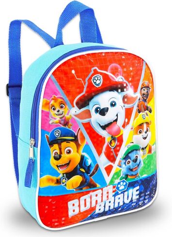 Paw Patrol Mini Backpack Set - 4 Pc Bundle of 11" Chase, Marshall and Rubble Bag, Water Bottle and More School Supplies for Kids in Saudi Arabia