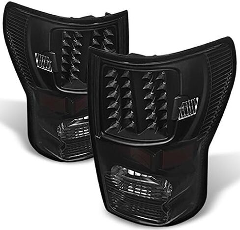 AKKON - For Black 07-13 Toyota Tundra Pickup Truck LED Tail Lights Brake Lamp Replacement Left + Right Pair in Saudi Arabia